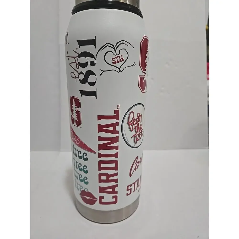Stanford Cardinal Uversity 34oz Stainless Steel Thermos Water Bottle - Picture 7 of 16